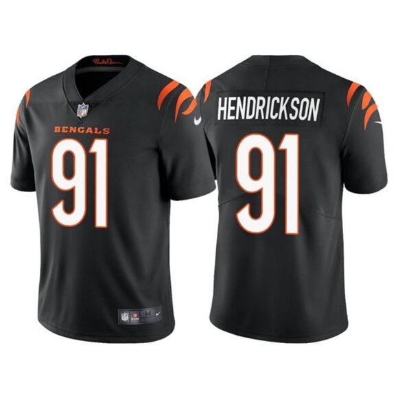 Mens Youths Kids Womens Trey Hendrickson Black Stitched Vapor Jersey